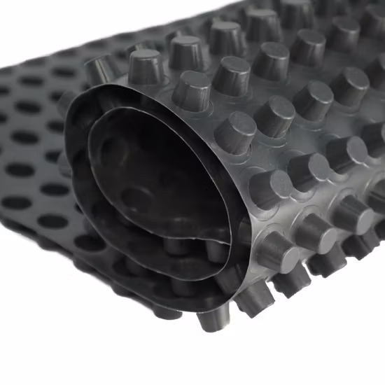 Hervorragende Leistung: HDPE-Kunststoff-Drainageplatte mit Noppen/günstige Baumaterialien