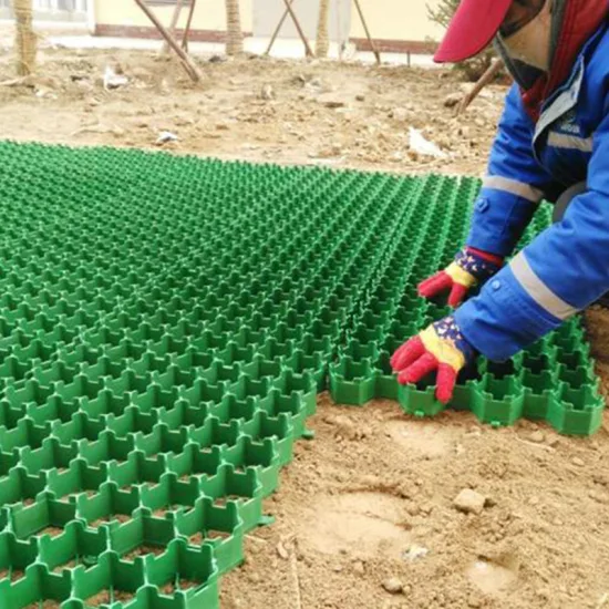 Grasschutzmatten HDPE-Kunststoffgitterpflaster für Bodenverstärkungssysteme
